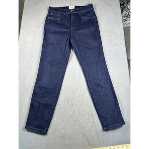 Sézane Denim Dark Wash Skinny Jeans Women's Size 29 Organic Cotton